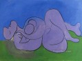 La siesta 1919 cubismo Pablo Picasso